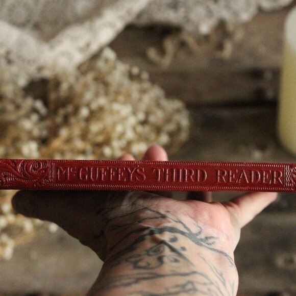 Vintage 1920s Book, "McGuffey's Third Eclectic Reader", Revised Edition American - Picture 5 of 13